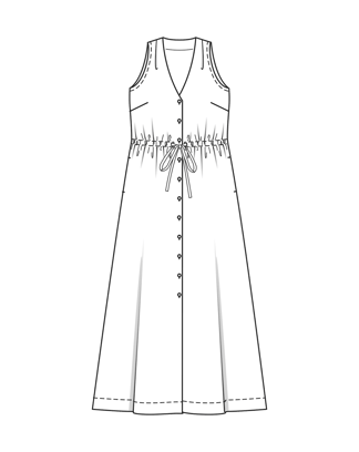 Robe en coton n°109 | Burda Style 07/26 | Patron PDF