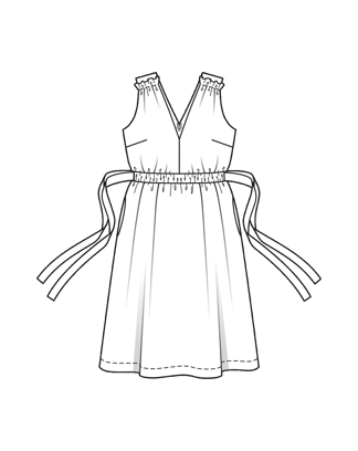 Robe en coton n°120 | Burda Style 07/26 | Patron PDF