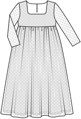 Princess Dress 01/2010 | PDF Sewing Pattern