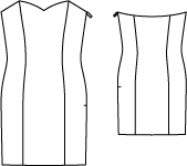 Vestido #116 | Burda Style 12/2010 | Molde de costura PDF