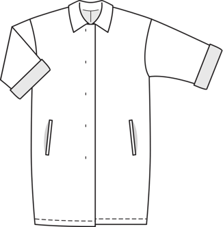 Short Coat 02/2011 | PDF Sewing Pattern