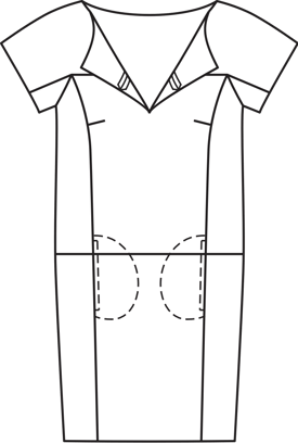 Leather Dress 02/2011 | PDF Sewing Pattern