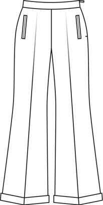 Wide-Legged Trousers 03/2011 | PDF Sewing Pattern
