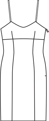 Satin Slip Dress 04/2011 | PDF Sewing Pattern