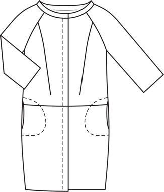 Buttondown Smock Dress 5/2011 | PDF Sewing Pattern
