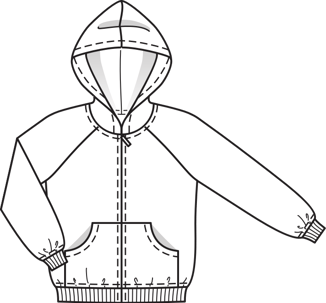 Boy's Hoodie Sweatshirt 05/2011 | PDF Sewing Pattern