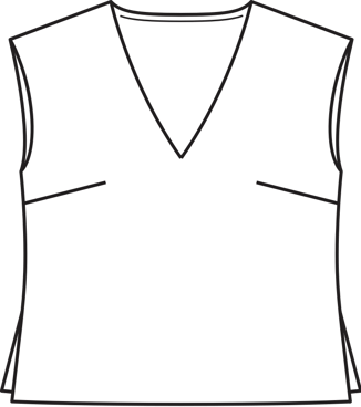 V-Neck Shirt 06/2011 | PDF Sewing Pattern