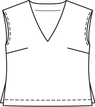 V-Neck Shirt 06/2011 | PDF Sewing Pattern