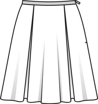 Rok #117| zijdesatin | burda style 06/11 | PDF naaipatronen
