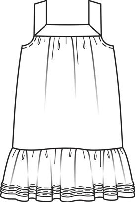 Girls Dress 06/2011 | PDF Sewing Pattern