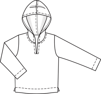 Hooded Shirt 06/2011 | PDF Sewing Pattern