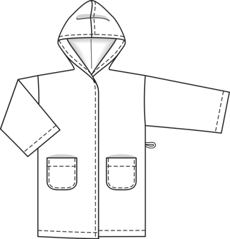 Children's Bathrobe 06/2011 | PDF Sewing Pattern