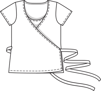 Wrap Top 07/2011 | PDF Sewing Pattern