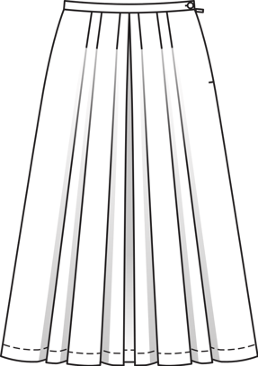 Long Skirt (Plus Size) 09/2011 | PDF Sewing Pattern