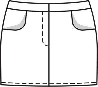 Leather Skirt 10/2011 | PDF Sewing Pattern