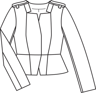 Cropped Jacket 11/2011 | PDF Sewing Pattern