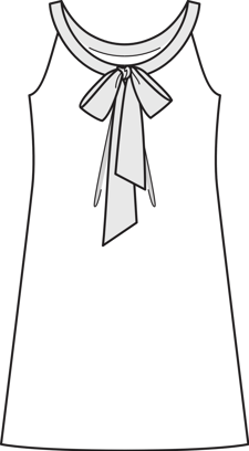 Bow Dress 12/2011 | PDF Sewing Pattern