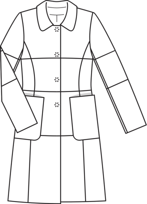 Princess Coat 12/2011 | PDF Sewing Pattern