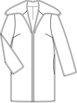 Faux Fur Coat 12/2011 | PDF Sewing Pattern
