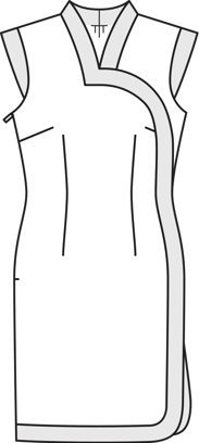 Vestido #111 | Burda Style 02/2012