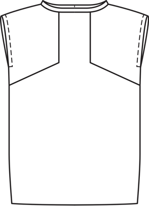 Blusa #119 | Burda Style 02/2012