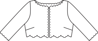 Bolero #136 | Burda Style 02/2012