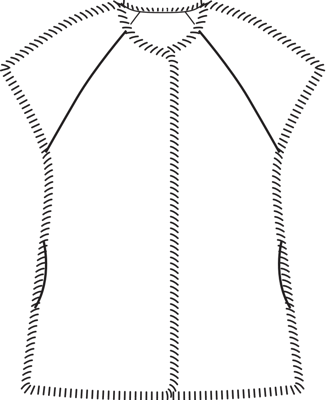 Short Sleeve Fur Jacket 11/2012 | PDF Sewing Pattern