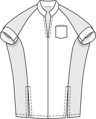 Two-Tone Tunic (Plus Size) 12/2012 | PDF Sewing Pattern