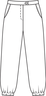 Silk Capris 02/2013 | PDF Sewing Pattern
