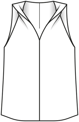 Top #103 | Burda Style 07/2013 | Patrón de costura PDF
