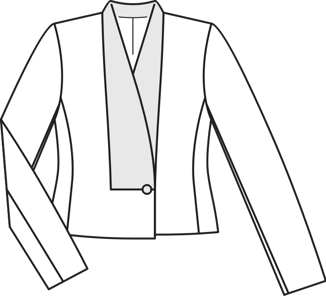 Blazer #106 | Burda Style 08/2013 | Patrón de costura PDF