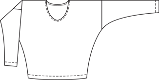 T-shirt de encaje #113 | Burda Style 09/2013 | Patrón de costura PDF