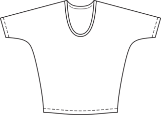 T-shirt PLUS #135 | Burda Style 11/2013 | Patrón de costura PDF