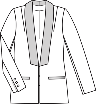 Chaqueta #105 | Burda Style 12/2013 | Patrón de costura PDF