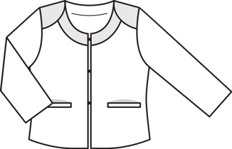 Chaqueta para niña #140 | Burda Style 12/2013 | Patrón de costura PDF