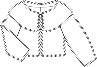 Chaqueta de piel de pelo #103 | Burda Style 01/2014 | Patrón de costura PDF