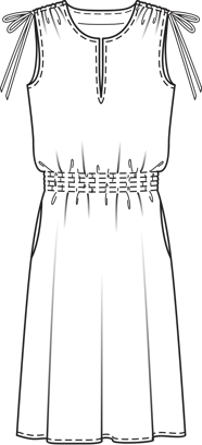 Smock Dress 04/2014 | PDF Sewing Pattern