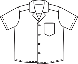 Camisa para niño #146 | Burda Style 05/2014 | Patrón de costura PDF