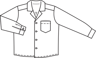Camisa para niño #147 | Burda Style 05/2014 | Patrón de costura PDF