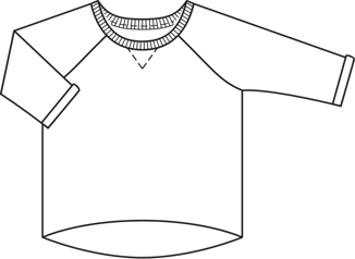 Sudadera #114 | Burda Style 06/2014 | Patrón de costura PDF