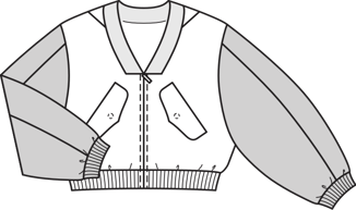 Satin Bomber Jacket 07/2014 | PDF Sewing Pattern