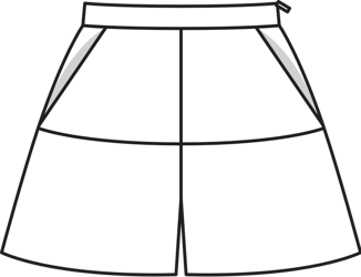 Shorts #112 | Burda Style 07/2014 | Patrón de costura PDF