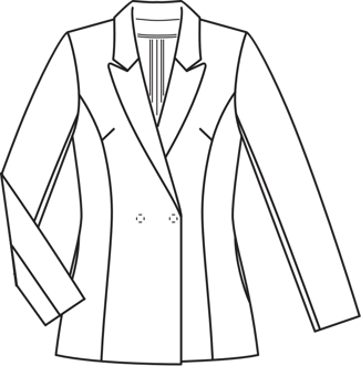 Blazer #120 | Burda Style 09/2014 | Patrón de costura PDF