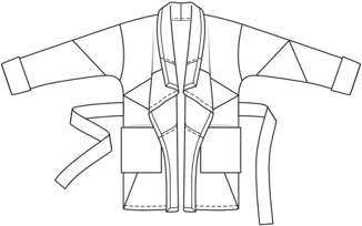 Chaqueta Plus #137 | Burda Style 09/2014 | Patrón de costura PDF