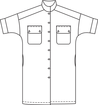 Oversized Shirt Dress 02/2015 | PDF Sewing Pattern