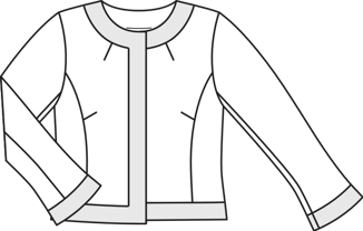 Star Jacket (Plus Size) 02/2015 | PDF Sewing Pattern