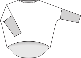 Hi-Lo Plus Size Shirt 02/2015 | PDF Sewing Pattern