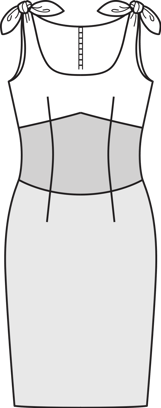 Vestido #114 | Burda Style 06/2015 | Patrón de costura PDF