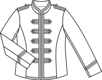 Chaqueta para muchacho #134 | Burda Style 06/2015 | Patrón de costura PDF