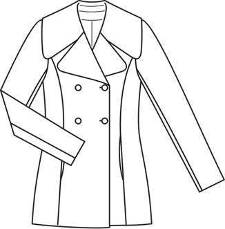 Chaqueta #104 | Burda Style 09/2015 | Patrón de costura PDF
